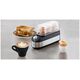 Jajowar Caso Caso | Egg Cooker | E3 | Juodas/Stainless Steel | 210 W