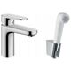 Bateria umywalkowa Hansgrohe Washbasin faucet with bidet hand shower and shower hose 160 cm Hansgrohe Vernis Blend 71215000, chr