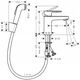Bateria umywalkowa Hansgrohe Washbasin faucet with bidet hand shower and shower hose 160 cm Hansgrohe Vernis Blend 71215000, chr
