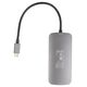 USB HUB Deltaco USB-C jungčių stotelė DELTACO, 1x HDMI/RJ45/SD/mSD, 3x USB-A / USBC-HDMI26 / 1902421 13457079 7333048060617