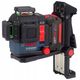 BOSCH.PLANE LASER GLL 18V-120-33 CG GREEN 1x4.0Ah +DK 20 CLAMP +LB136