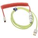 Καλώδιο USB Ducky Ducky Premicord Strawberry Frog Spiralkabel, USB Type C auf Type A - 1,8m 12573008 4711281572068