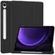 Bizon Case Tab Lizard Samsung Galaxy Tab S9 / S9 FE black