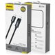 Kabel Dudao L7C USB-C - USB-C 100W z wyświetlaczem LED 1m - czarny