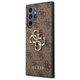Guess Etui Guess GUHCS23L4GMGBR do Samsung Galaxy S23 Ultra S918 brązowy/brown hardcase 4G Big Metal Logo