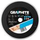 Graphite Tarcza diamentowa 230 x 25,4 mm, pełna do 59G891
