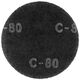 Graphite Siatka ścierna do gipsu na rzep 180 mm, K80, 5szt do szlifierki 59G263