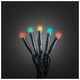Lampki choinkowe Konstsmide Konstsmide Light Set Frosted Top 50 LED, Light decoration chain, Green, Plastic, Ambience, Universal, IP20