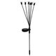 Saska Garden LAMPA SOLARNA TAŃCZĄCE NA WIETRZE KULECZKI BIAŁE 6 LED 72CM