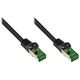 Alcasa 8062-H400S kabel sieciowy Czarny 40 m Cat6a S/FTP (S-STP)