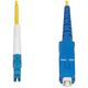 StarTech SPSMLCSC-OS2-5M kabel InfiniBand / światłowodowy LC SC Żółty