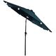 PARASOL OGRODOWY Z OŚWIETLENIEM ŻARÓWKI LED 270CM TURKUSOWY