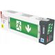 Avarinio isejimo sviestuvas 230V 3W 150lm, 3val., IP65, EMOS