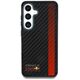 Red Bull Real Carbon Fiber Powerbar MagSafe Case for Samsung Galaxy S25+ Black