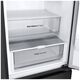 LG Refrigerator | GBV3100EEP | Energy efficiency class E | Free standing | Combi | Height 186 cm | No Frost system | Fridge net capacity 234 L | Freezer net capacity 110 L | Display | 35 dB | Dark Graphite