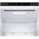 LG Refrigerator | GBV3100EEP | Energy efficiency class E | Free standing | Combi | Height 186 cm | No Frost system | Fridge net capacity 234 L | Freezer net capacity 110 L | Display | 35 dB | Dark Graphite
