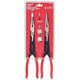 MILWAUKEE EXTENDED PLIERS SET STRAIGHT AND 45deg