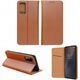OEM Kabura SMART PRO Book skórzana do IPHONE 16 brązowy