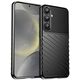 Thunder Case etui do Samsung Galaxy S25+ silikonowy pancerny pokrowiec - czarne