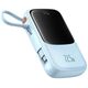 Power bank 10000mAh Qpow Pro+ 22.5W USB-C - niebieski BASEUS