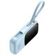Power bank 10000mAh Qpow Pro+ 22.5W USB-C - niebieski BASEUS