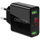 Ładowarka Choetech C0028 2x USB-A 2.2 A (C0028 BLACK)