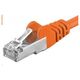 PremiumCord PREMIUMCORD Patch kabel CAT6a S-FTP, RJ45-RJ45, AWG 26/7 5m pomarańczowy
