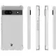 Bizon Case Clear Pack case + 2x screen glass + lens glass Google Pixel 7A clear