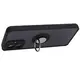 Bizon Case Hybrid Ring Motorola Moto G54 5G smoky with a black frame