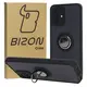 Bizon Case Hybrid Ring Motorola Moto G54 5G smoky with a black frame