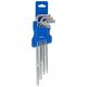 Forsage Zestaw kluczy TORX ekstra długich 9el. (T10, T15, T20, T25, T27, T30, T40, T45, T50)