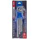 Forsage Zestaw kluczy TORX ekstra długich 9el. (T10, T15, T20, T25, T27, T30, T40, T45, T50)