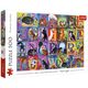 PUZZLE 500EL TREFL KOCI ALFABET PUD8