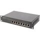 Szafa Digitus Zestaw Szafa rack 10" + Switch + Patch panel + Akcesoria (DN-10-SET-1-B)