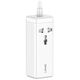 LDNIO SC1418 power strip with 1 AC outlet, 2x USB, 2x USB-C, 2500W (white)