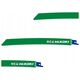 HIKOKI SABRE SAW BLADE RCM42B CURVED 225 10/14TPI 225mm /5pcs.