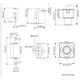 Kamera IP Hikvision Hikvision pinhole cube DS-2CD2D25G1/M-D/NF F2.8 (juoda, 2 MP)