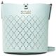 Guess, Amara, Synthetic Leather, Textile Bag, Surf, XG849301, For Women, 18/21 x 20 x 14 / 14/18 x 17.5 x 6.5 cm For Women