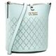 Guess, Amara, Synthetic Leather, Textile Bag, Surf, XG849301, For Women, 18/21 x 20 x 14 / 14/18 x 17.5 x 6.5 cm For Women