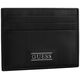 Guess, New Boston, Leather Card Holder, Black, For Men For Men