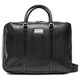 Guess, Guess, Leather, Leather Briefcase, Laptop Compartiment, Black, 40 x 30 x 9 cm, For Men For Men
