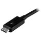 Kabel USB StarTech USB-C - USB-C 2 m Czarny (TBLT3MM2M)