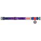 Collar Obroża nylonowa z kodem QR dla psa Waudog "NASA21", rozmiar M, szer. 20 mm