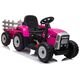 Lean Cars Traktor na Akumulator z Przyczepą XMX611 Różowy