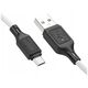 Kabel USB Hoco HOCO kabel USB A do Micro USB 2,4A X90 1 m biały