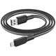 Kabel USB Partner Tele.com USB-A - microUSB Czarny