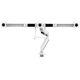 Neomounts Uchwyt biurkowy na 3 monitory 17" - 24" (NM-D775DX3WHITE)