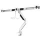 Neomounts Uchwyt biurkowy na 3 monitory 17" - 24" (NM-D775DX3WHITE)