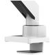 Neomounts Uchwyt biurkowy na 3 monitory 17" - 24" (NM-D775DX3WHITE)