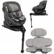 Fotelik samochodowy dla dzieci SEAT 105 I-SIZE szary Chicco